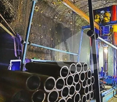 华建工程首个6米直径反井钻机钻井在新疆完工